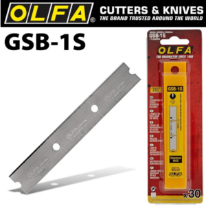 OLFA Stainless Steel Blades GSB-S1 120mmX18mm 30's