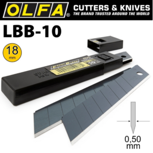 OLFA Blades Excel Black 10 pack Ultra Sharp