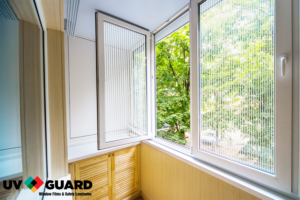 UV Guard Decorative White Blinds 10mm x 4mm