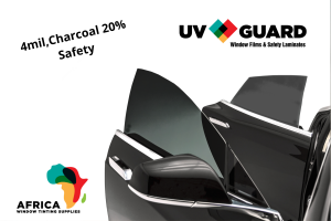 UV Guard Safety 4Mil Black 20% Automotive